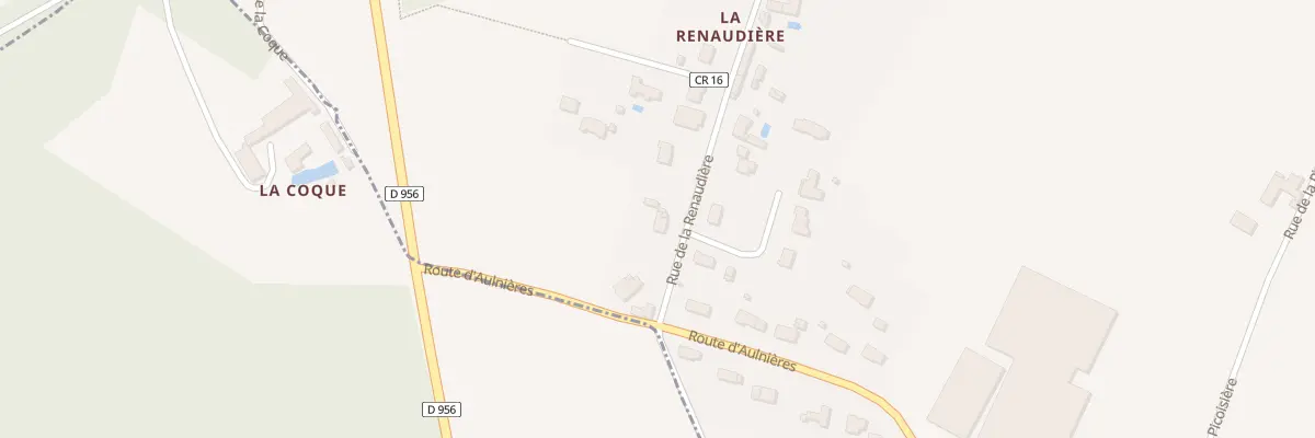 Plan du 1 Rue de la Renaudière à Cellettes
