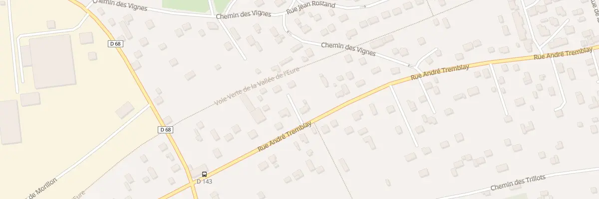 Plan du 36 Rue André Tremblay à Ézy-sur-Eure