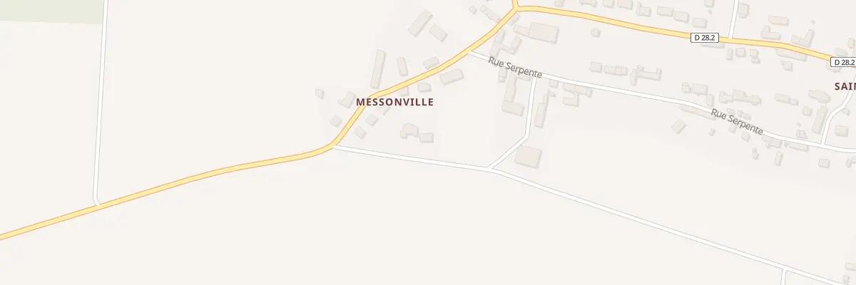 Plan du 3B Rue de Messonville à La Bourdinière-Saint-Loup