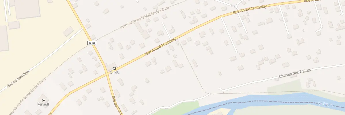 Plan du 59 Rue André Tremblay à Ézy-sur-Eure