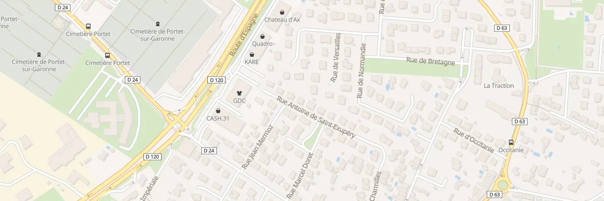 Plan du 14 Rue Saint Exupéry à Portet-sur-Garonne