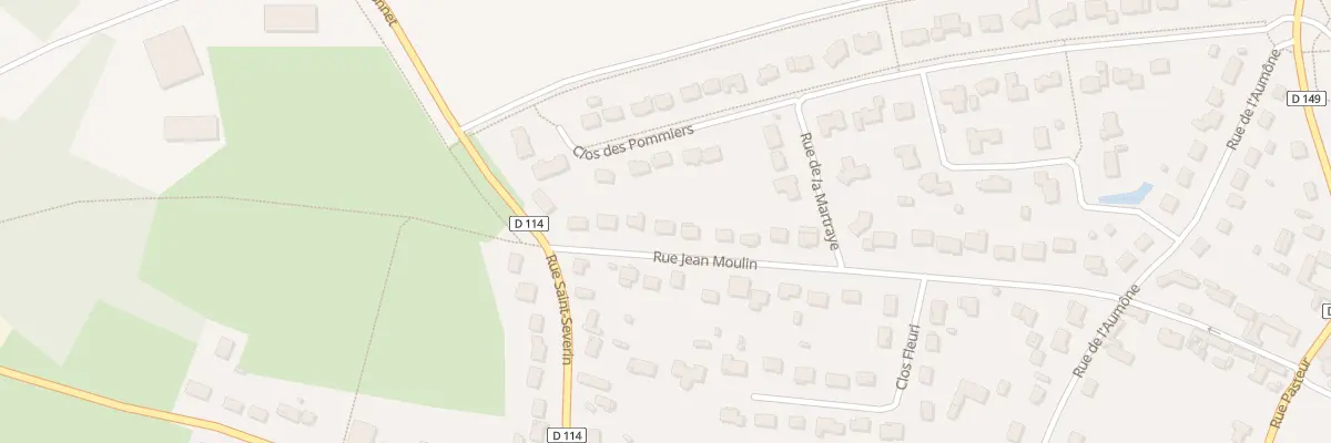 Plan du 9 Rue Jean Moulin à Fontenay-sur-Eure