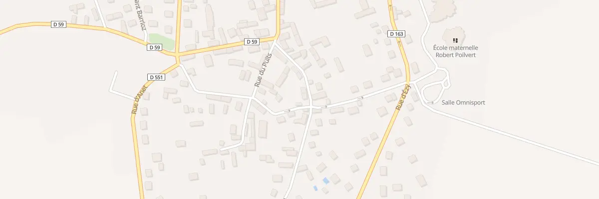 Plan du 8 Rue de la Fontaine à La Couture-Boussey