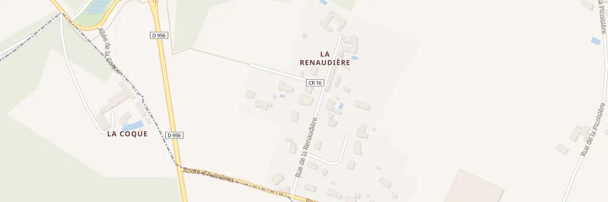 Plan du 3C Rue de la Renaudière à Cellettes