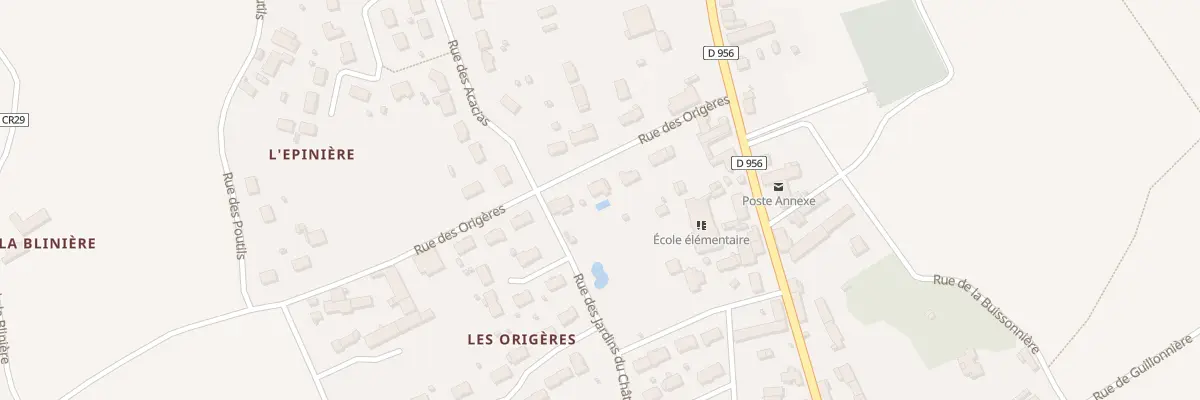 Plan du 72A Les Origeres à Cormeray