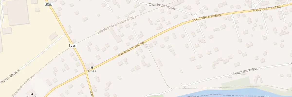 Plan du 55 Rue André Tremblay à Ézy-sur-Eure