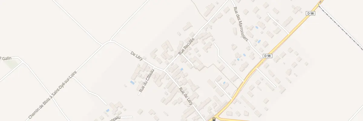 Plan du 2 Rue Reculée à Vineuil