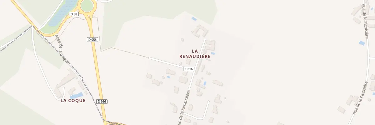 Plan du 7 Rue de la Renaudière à Cellettes