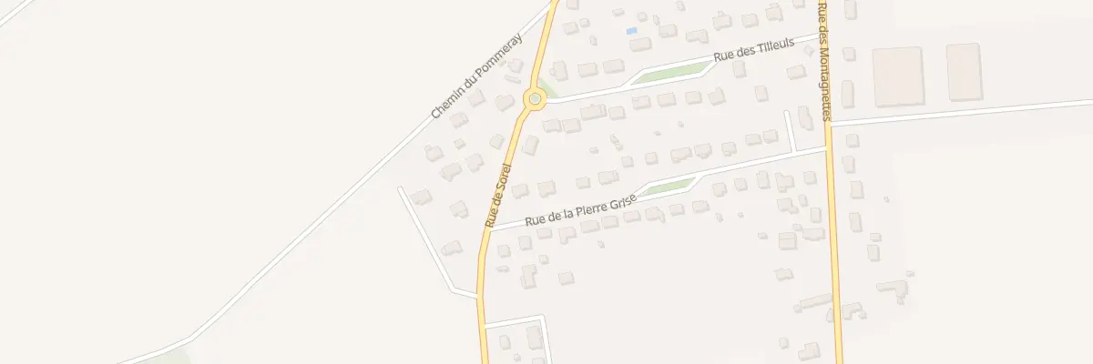 Plan du 3 Rue de la Pierre Grise à Saussay