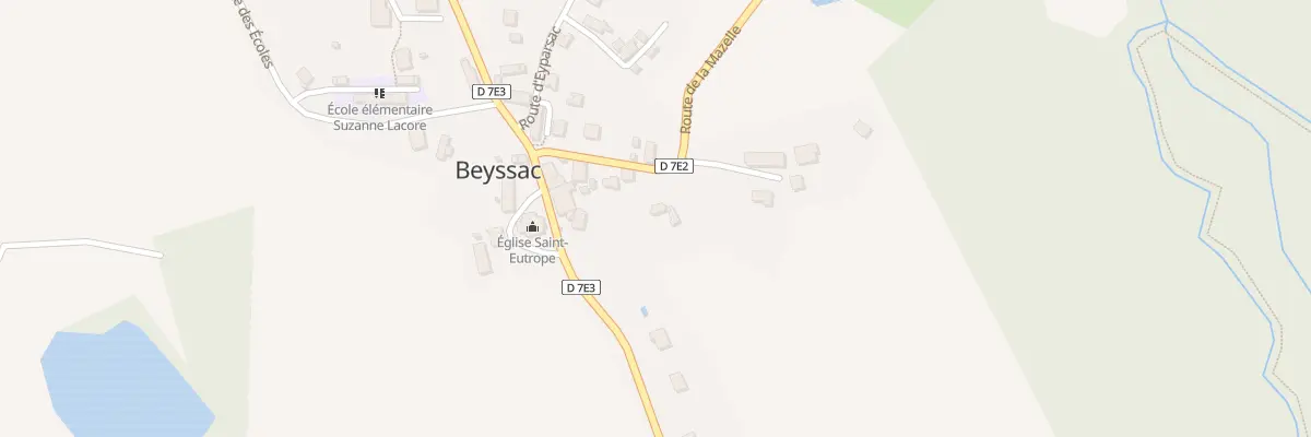 Plan du 4 Rue du Soleil Levant à Beyssac