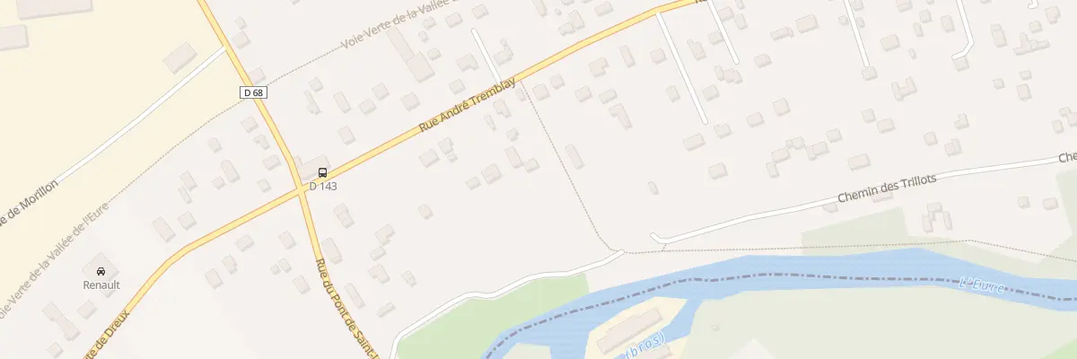 Plan du 57 Rue André Tremblay à Ézy-sur-Eure