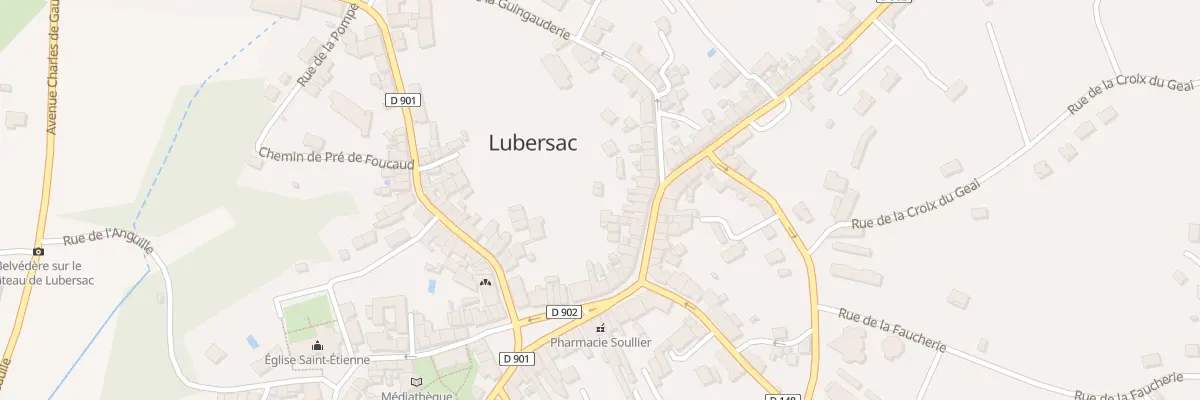 Plan du 13 Rue Saint Jean à Lubersac
