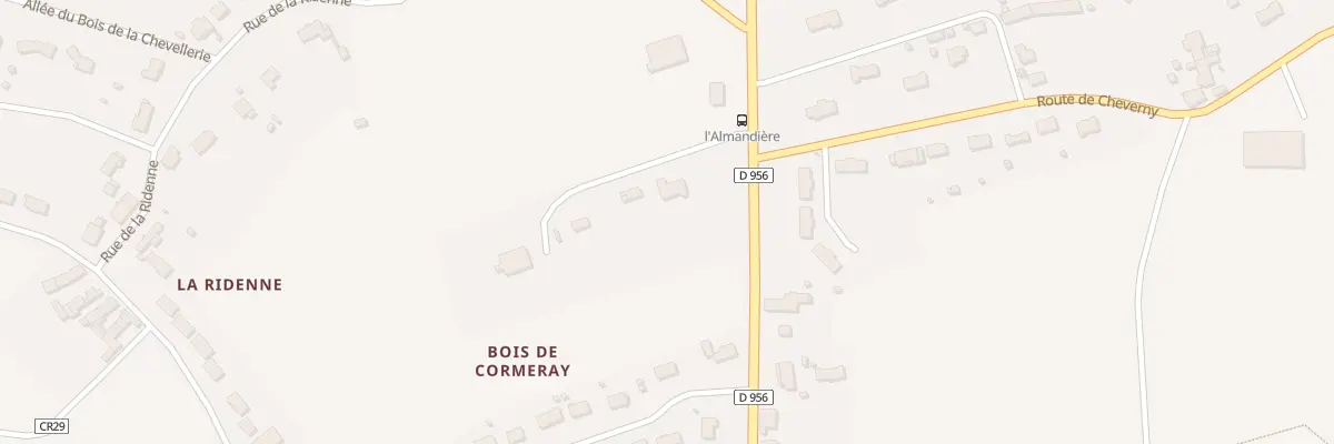 Plan du 6 Rue de la République à Cormeray