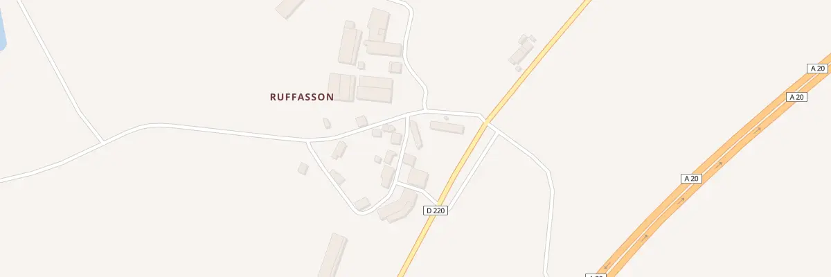 Plan du 22 Ruffasson à Arnac-la-Poste
