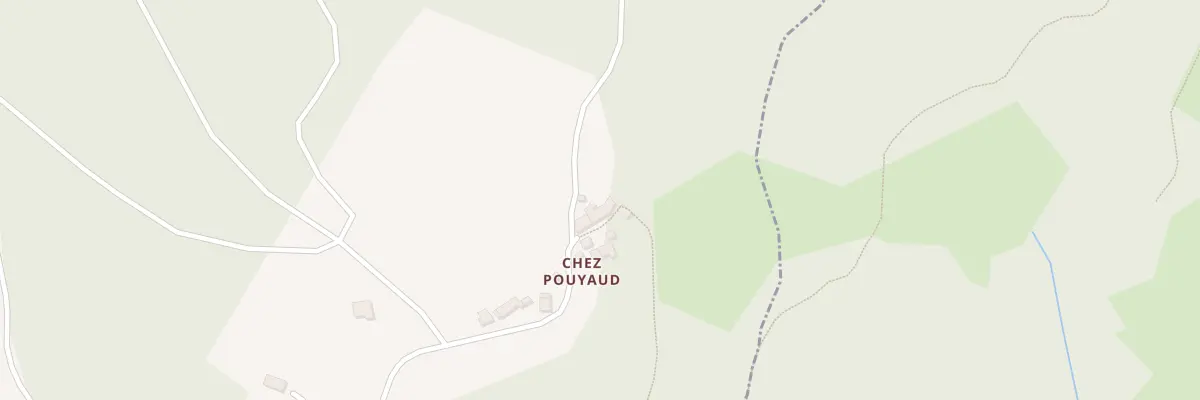 Plan du 5285 Chez Pouyaud à Ambazac