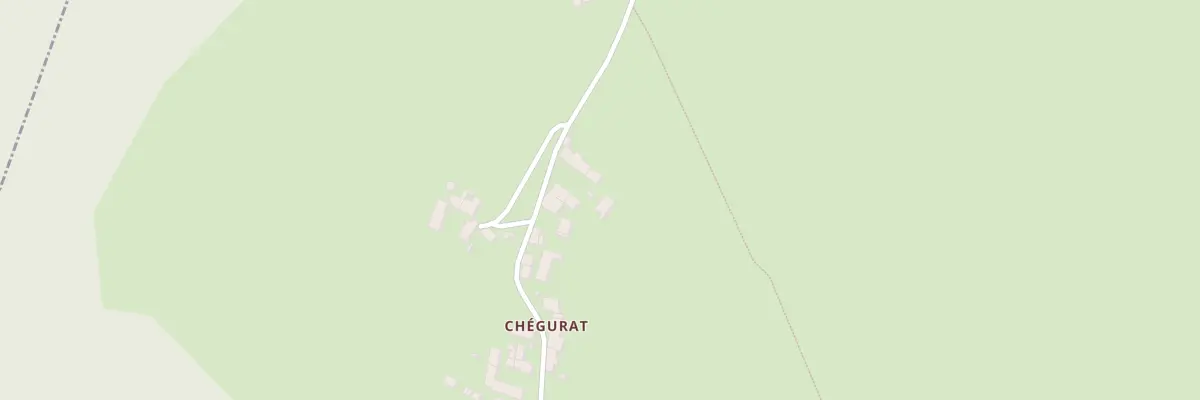 Plan du 46 Chegurat à Fromental