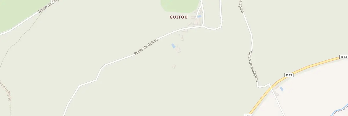 Plan du 5122 Guitou à Saint-Denis-Catus