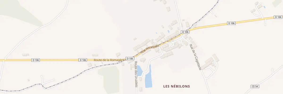 Plan du 5182 Les Nébilons à Rivarennes