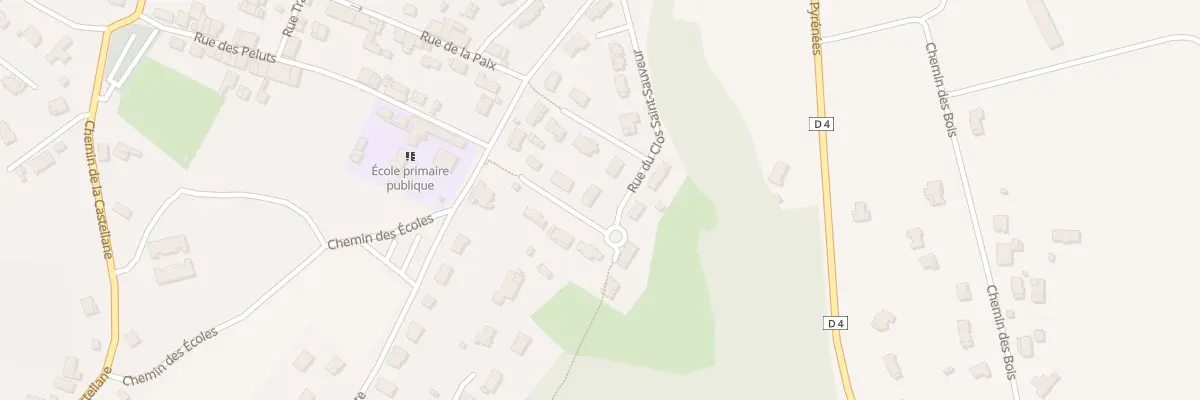 Plan du 26 Imp du Roitelet à Saint-Sauveur