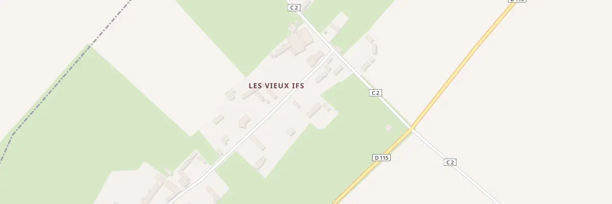 Plan du 14 Les Vieux Ifs à Wanchy-Capval