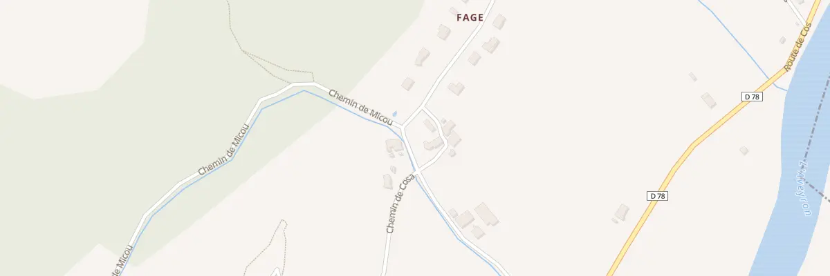 Plan du 85 Che de Fage à Lamothe-Capdeville