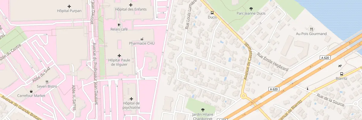 Plan du 27 Rue Louis Lumière à Toulouse