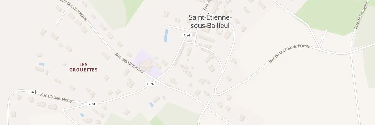 Plan du 1 Rue Claude Monet à Saint-Étienne-sous-Bailleul