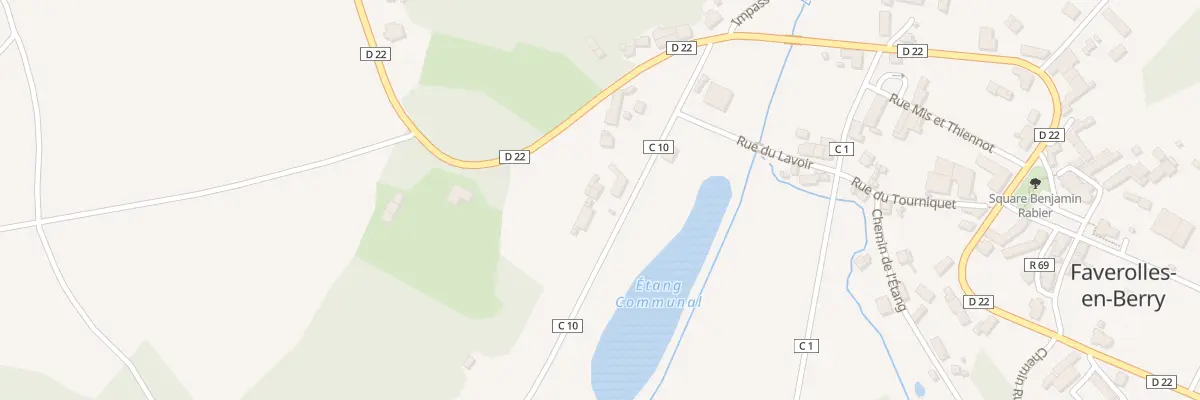 Plan du 4 Rte de Nouans à Villentrois-Faverolles-en-Berry