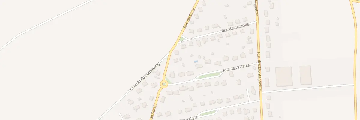 Plan du 14 Rue de Sorel à Saussay