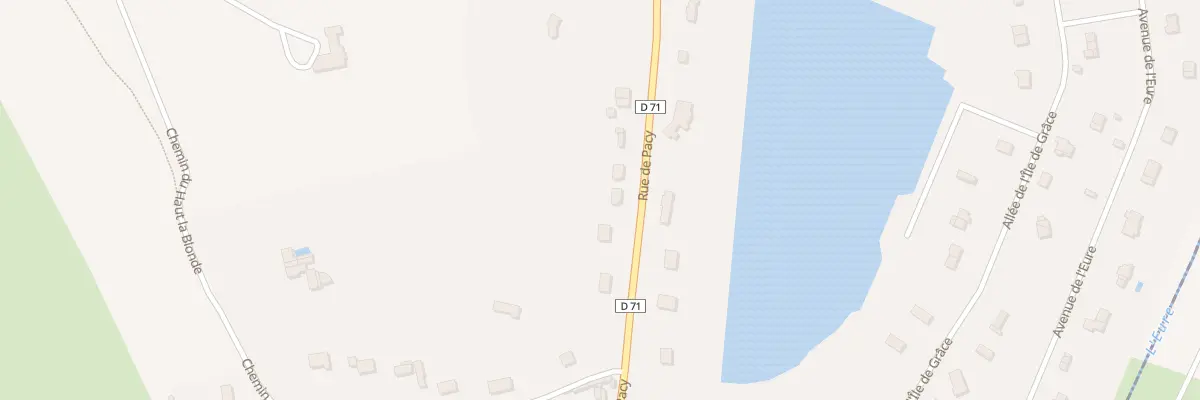 Plan du 47 Rue de Pacy à Merey
