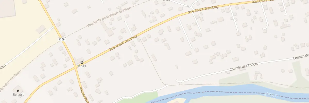 Plan du 51 Rue André Tremblay à Ézy-sur-Eure