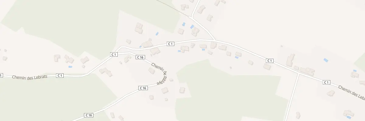 Plan du 2892 Che des Lebrats à Montauban