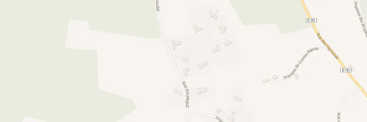 Plan du 1 Combe Baysse à Saint-Pantaléon-de-Larche