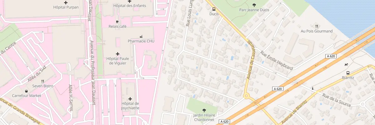Plan du 25 Rue Louis Lumière à Toulouse