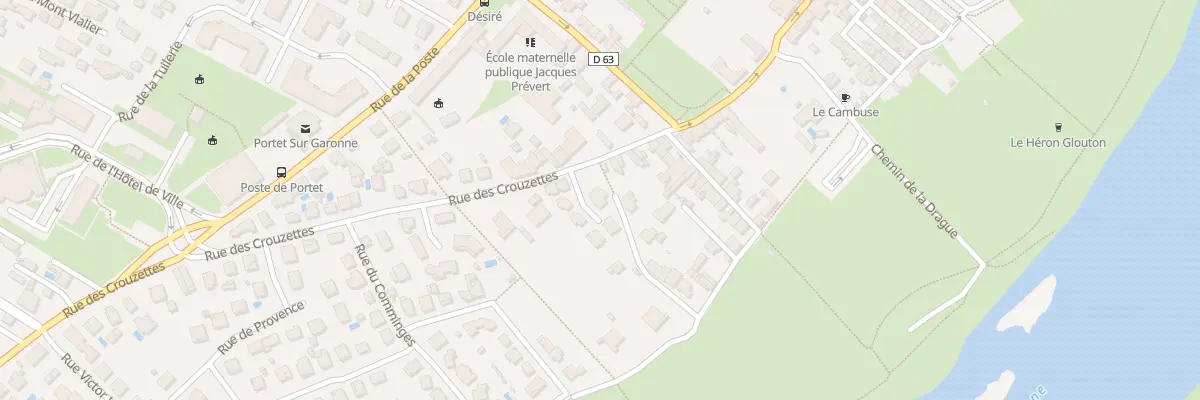 Plan du 5 All Francis Doumeng à Portet-sur-Garonne