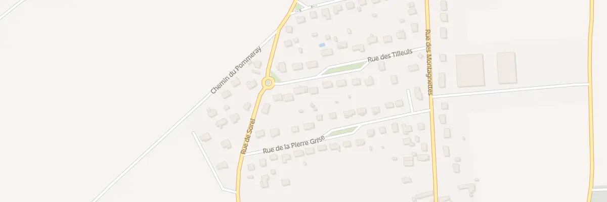 Plan du 4 Rue des Tilleuls à Saussay
