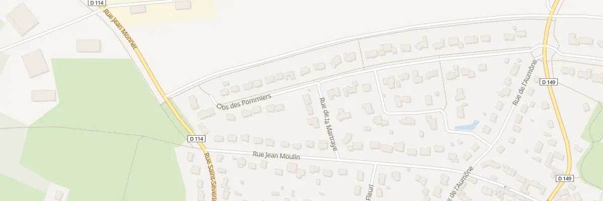 Plan du 30 Rue de la Martraye à Fontenay-sur-Eure