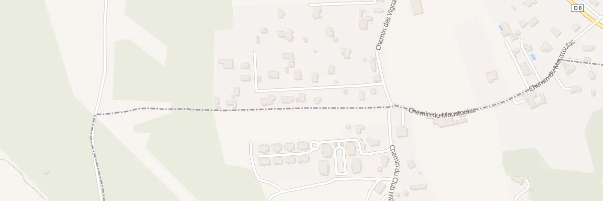 Plan du 5151F Che des Vignals à Pradines