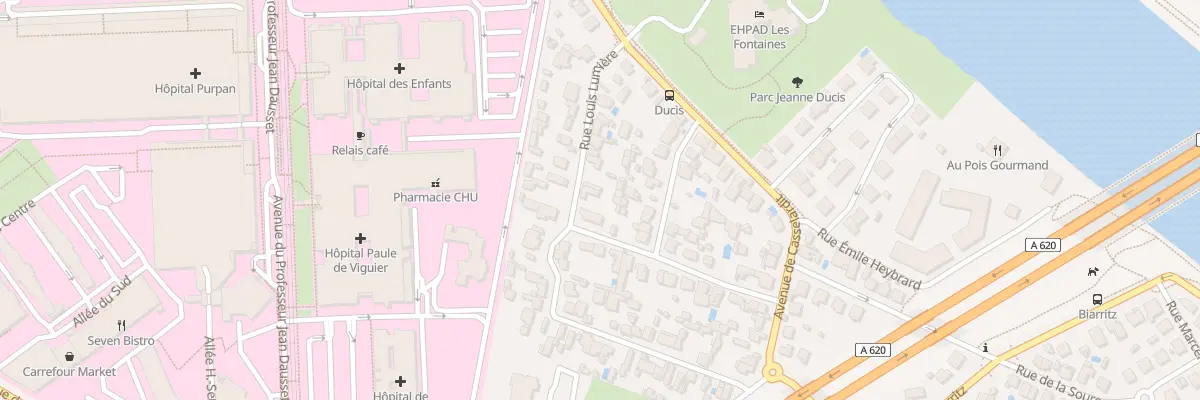 Plan du 26 Rue Louis Lumière à Toulouse