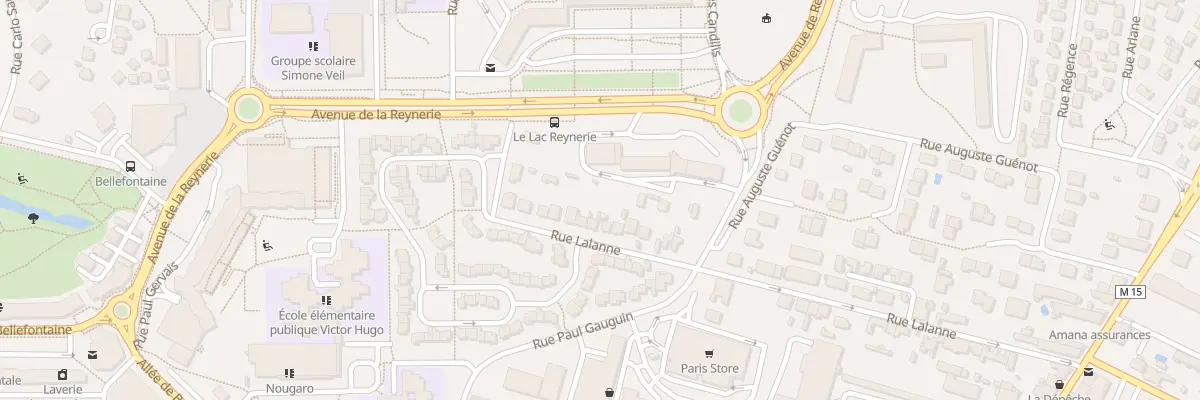 Plan du 46 Rue Lalanne à Toulouse