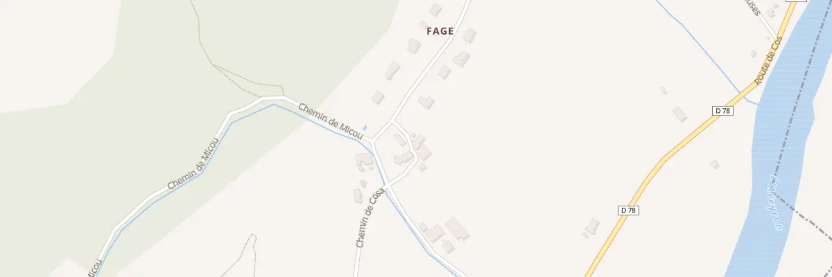 Plan du 60 Che de Fage à Lamothe-Capdeville