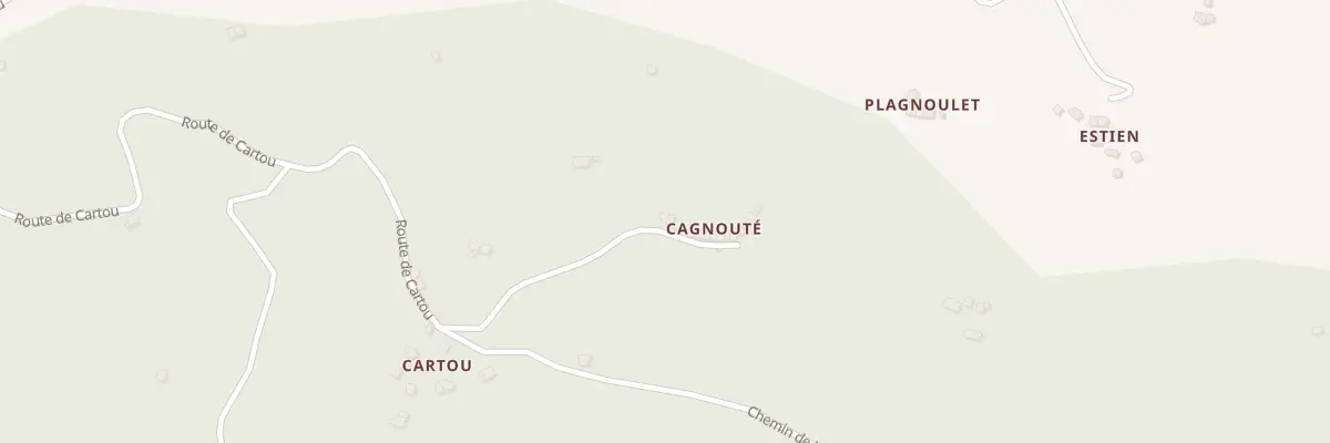 Plan du 241 Che de Cagnouté à Boussenac