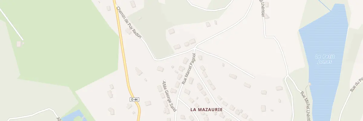 Plan du 17 Rue Marcel Pagnol à Ambazac