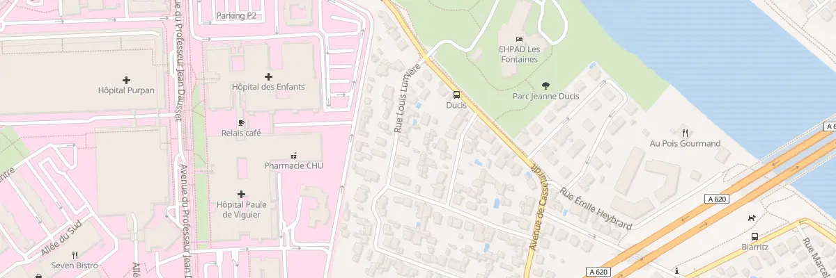 Plan du 30B Rue Louis Lumière à Toulouse