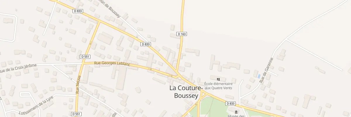 Plan du 1B Rue de l’Obelisque à La Couture-Boussey