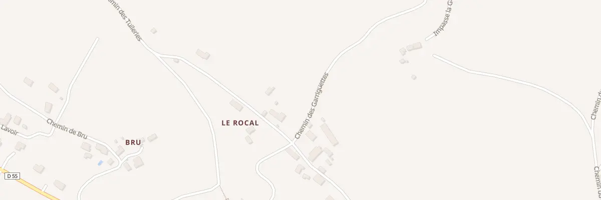 Plan du 6009F Le Souilhe à Pern-Lhospitalet
