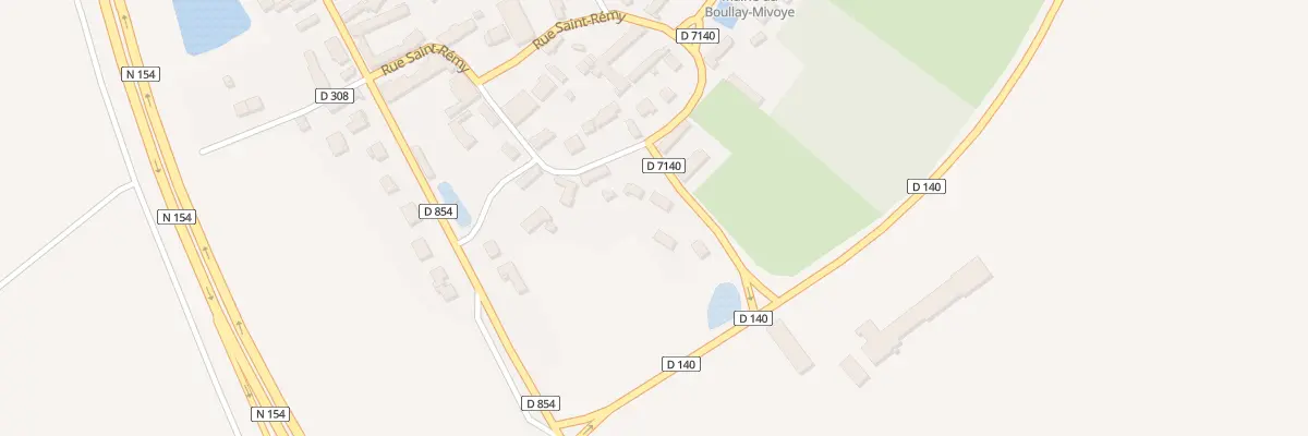 Plan du 12 Rue de la Paille au Boullay-Mivoye