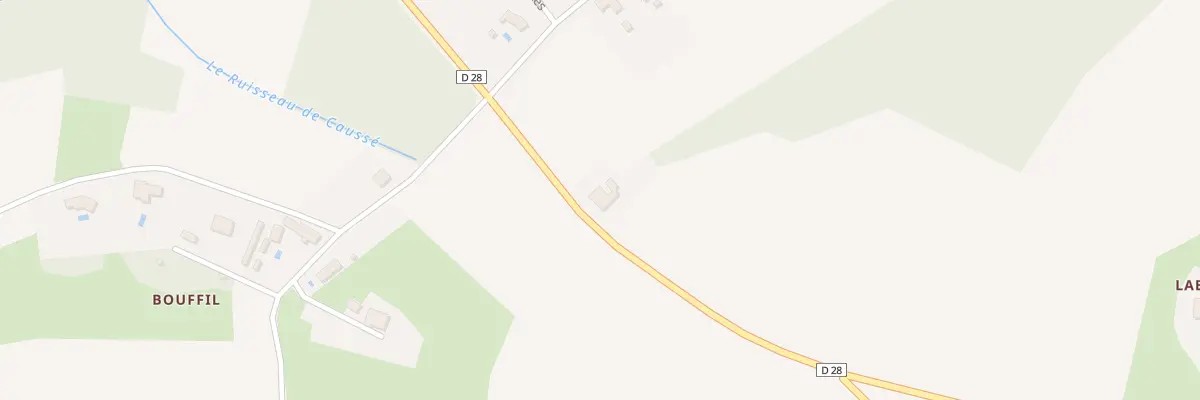 Plan du 76 Las Taillades à Esperce