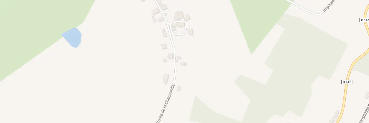 Plan du 590 Rte De La Chanourdie à Yssandon