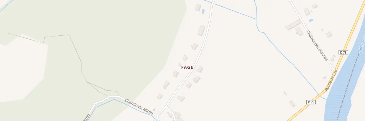 Plan du 485 Côte de Joly à Lamothe-Capdeville